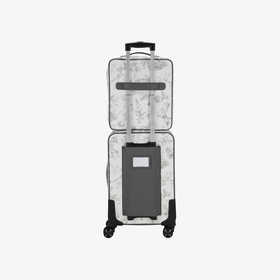 사우스케이프 블러썸 트윈 트롤리백 세로형_그레이