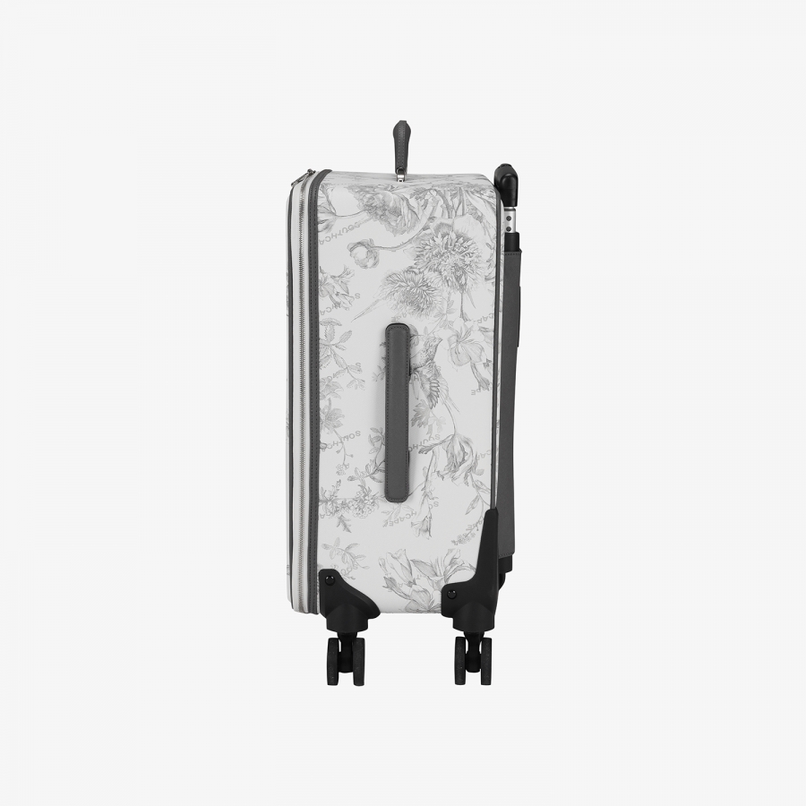 사우스케이프 블러썸 트윈 트롤리백 세로형_그레이