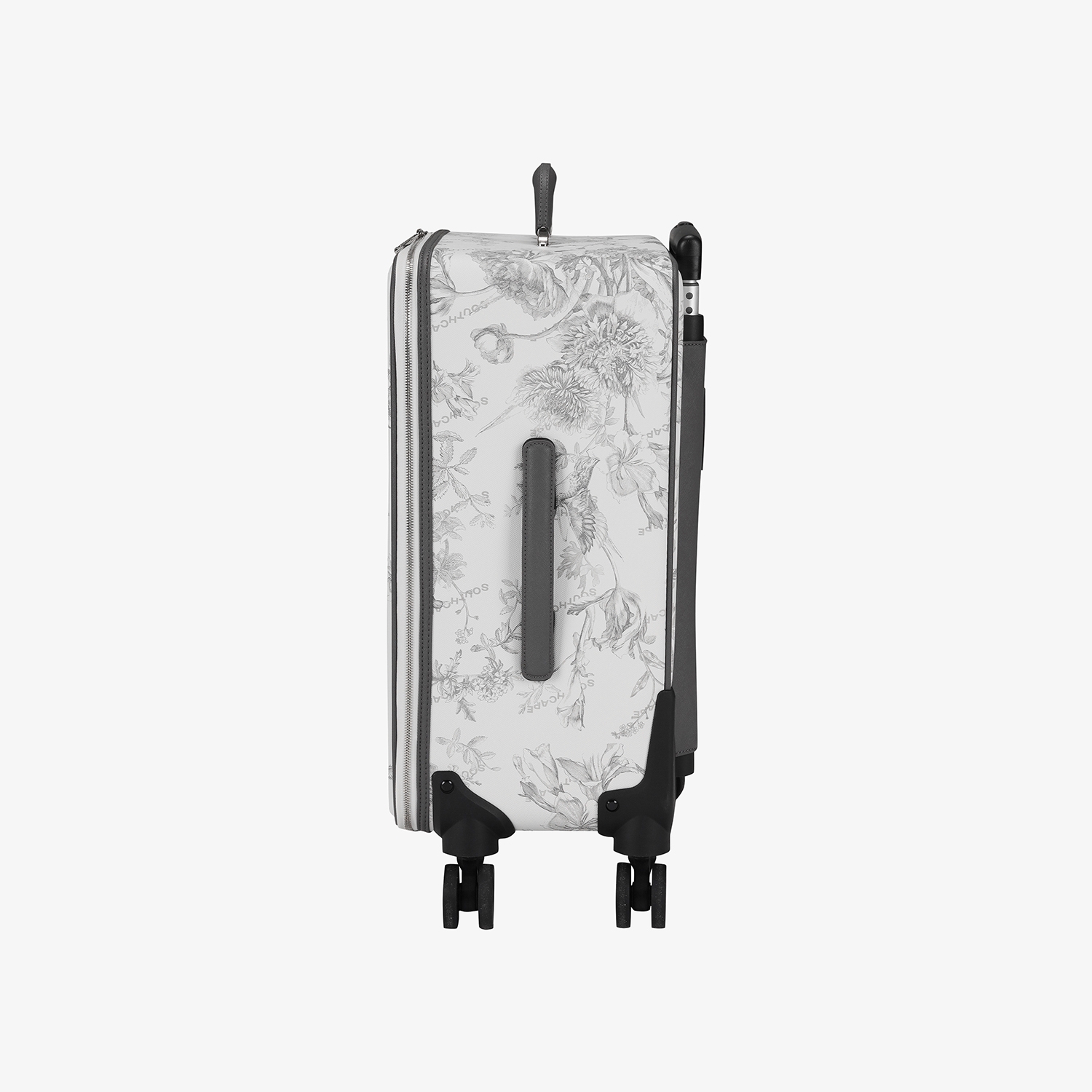 사우스케이프 블러썸 트윈 트롤리백 세로형_그레이