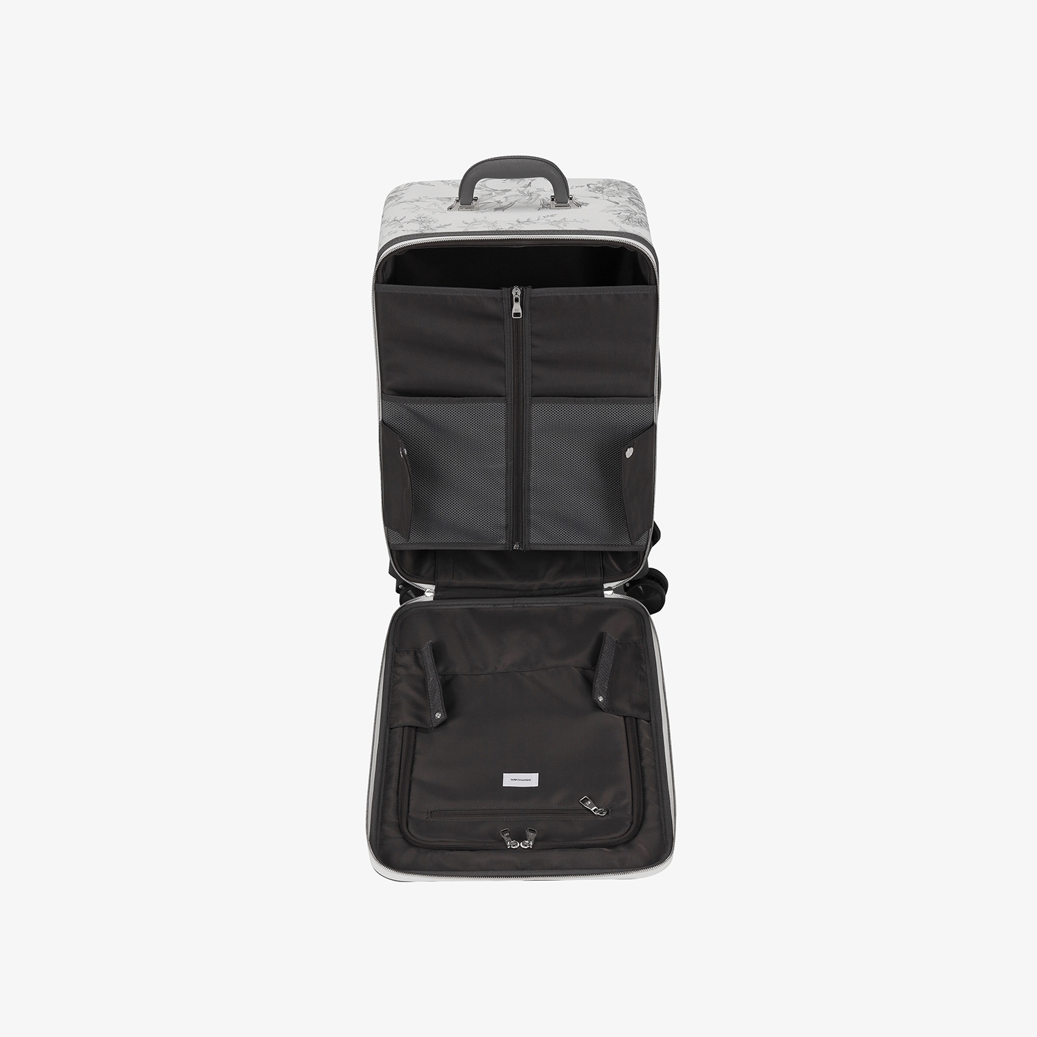 사우스케이프 블러썸 트윈 트롤리백 세로형_그레이