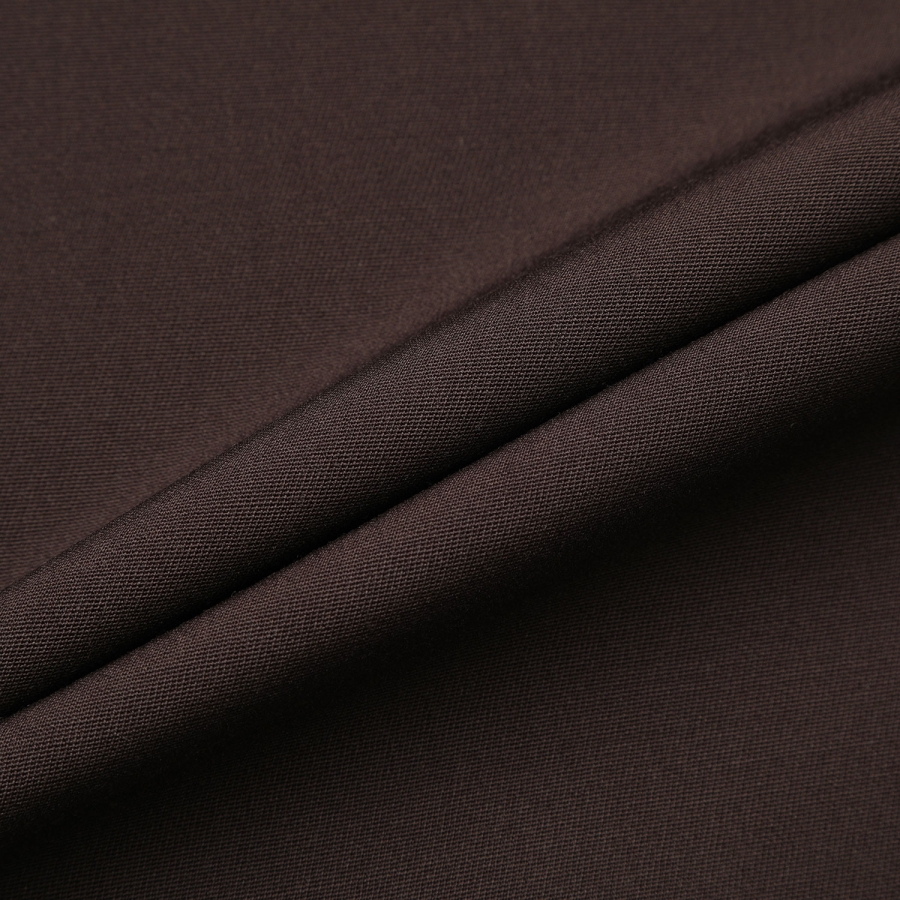 사우스케이프 여성 밴딩 커브드 팬츠_다크 브라운
