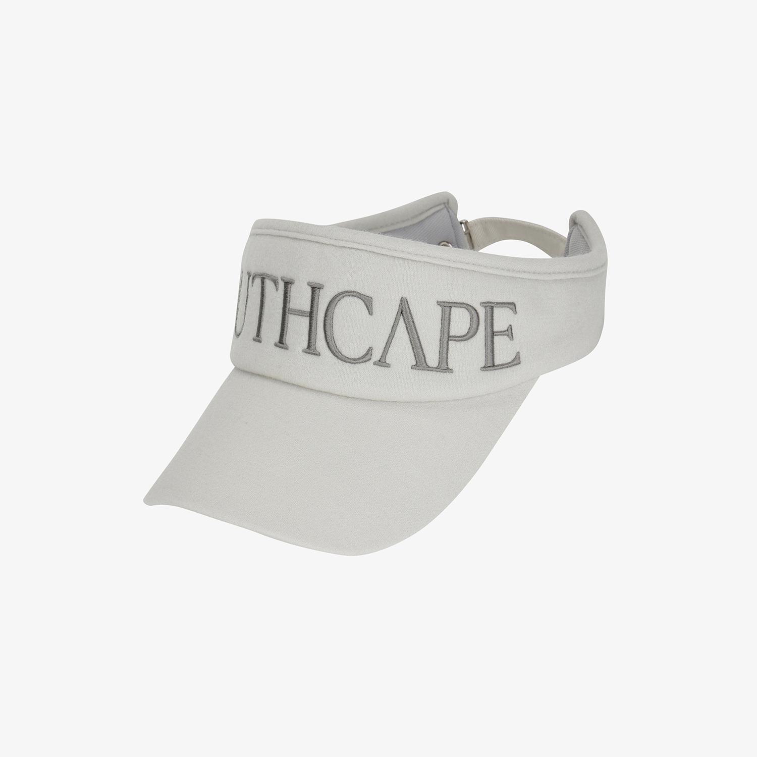 사우스케이프 여성 SOUTHCAPE 로고 바이저_라이트 베이지