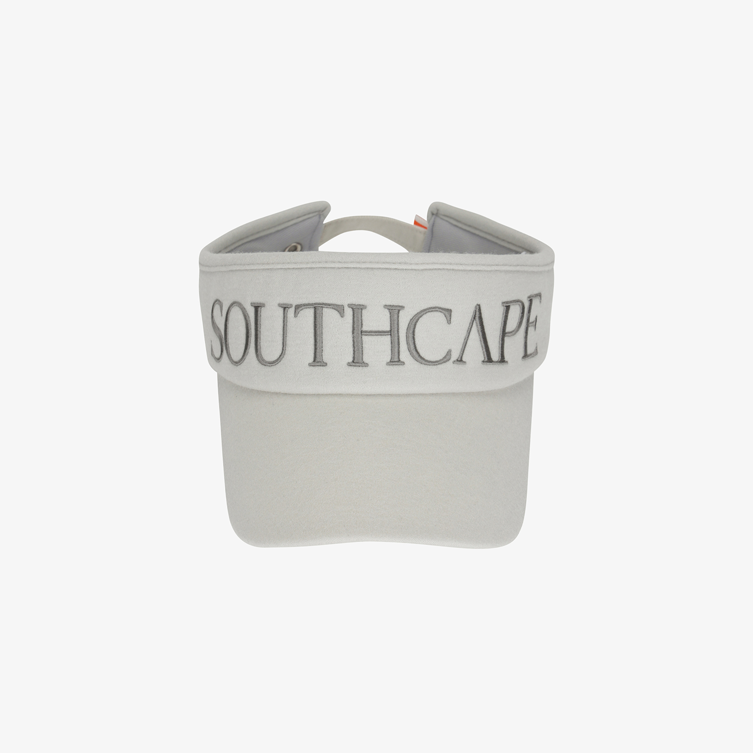 사우스케이프 여성 SOUTHCAPE 로고 바이저_라이트 베이지