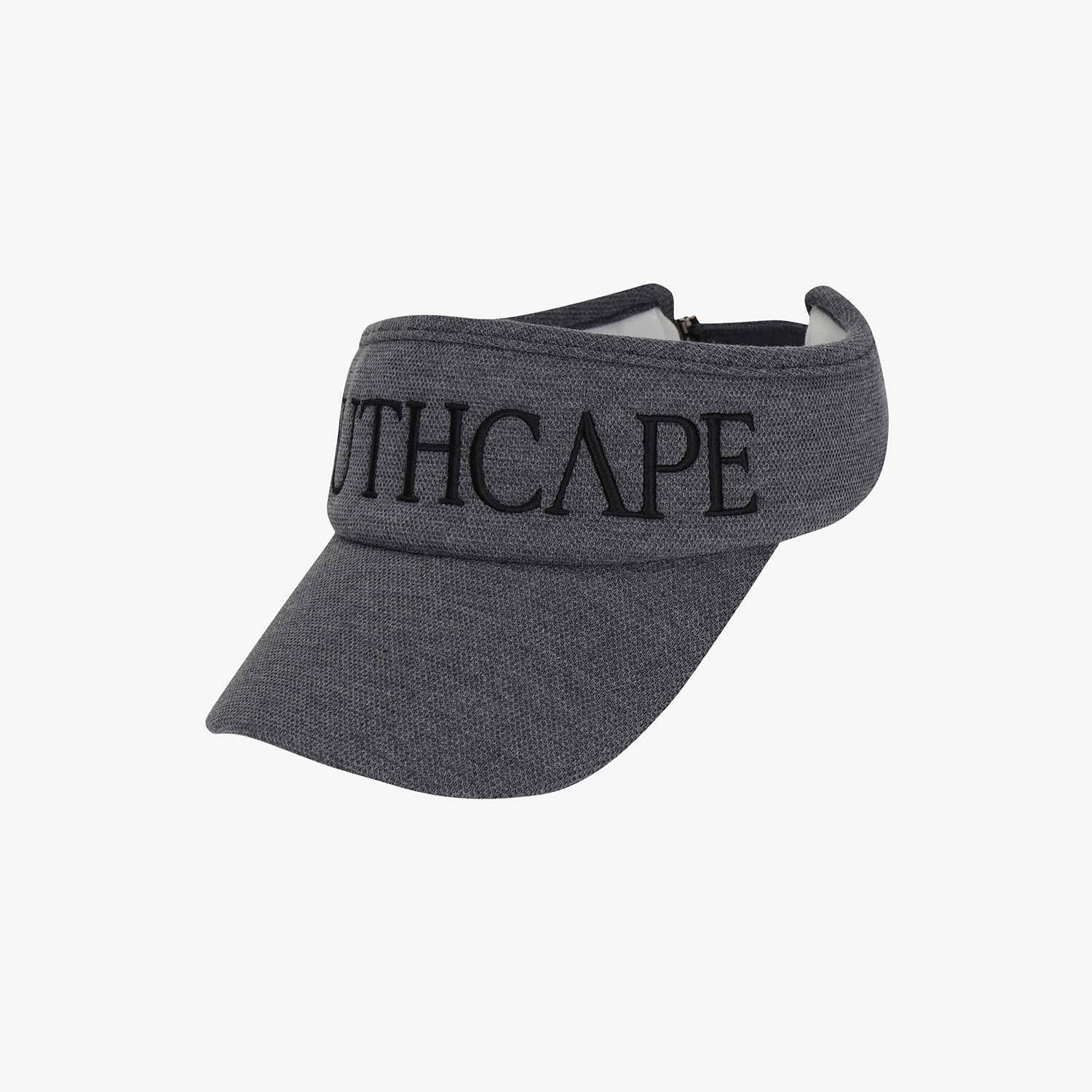 사우스케이프 여성 SOUTHCAPE 로고 바이저_멜란지 그레이