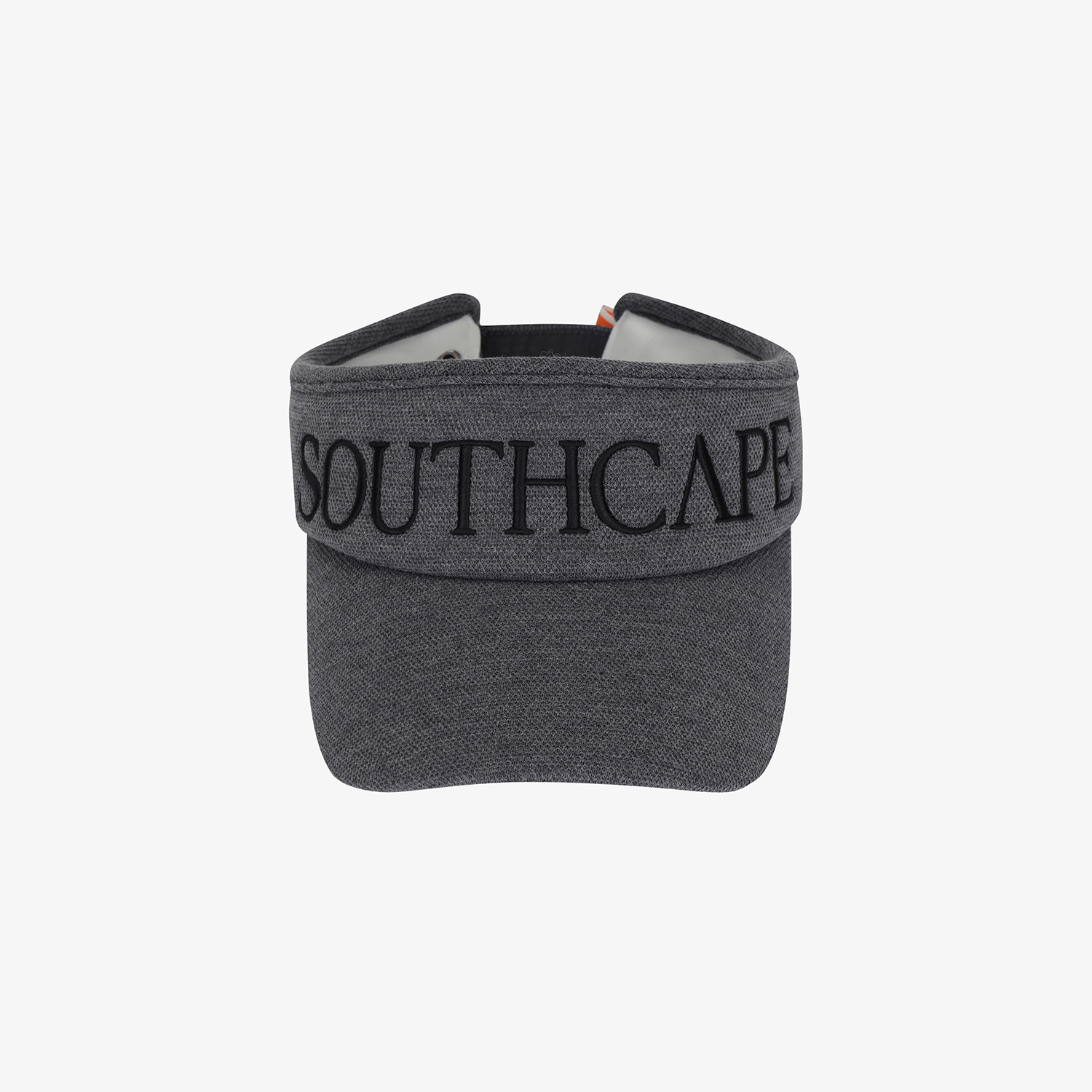 사우스케이프 여성 SOUTHCAPE 로고 바이저_멜란지 그레이