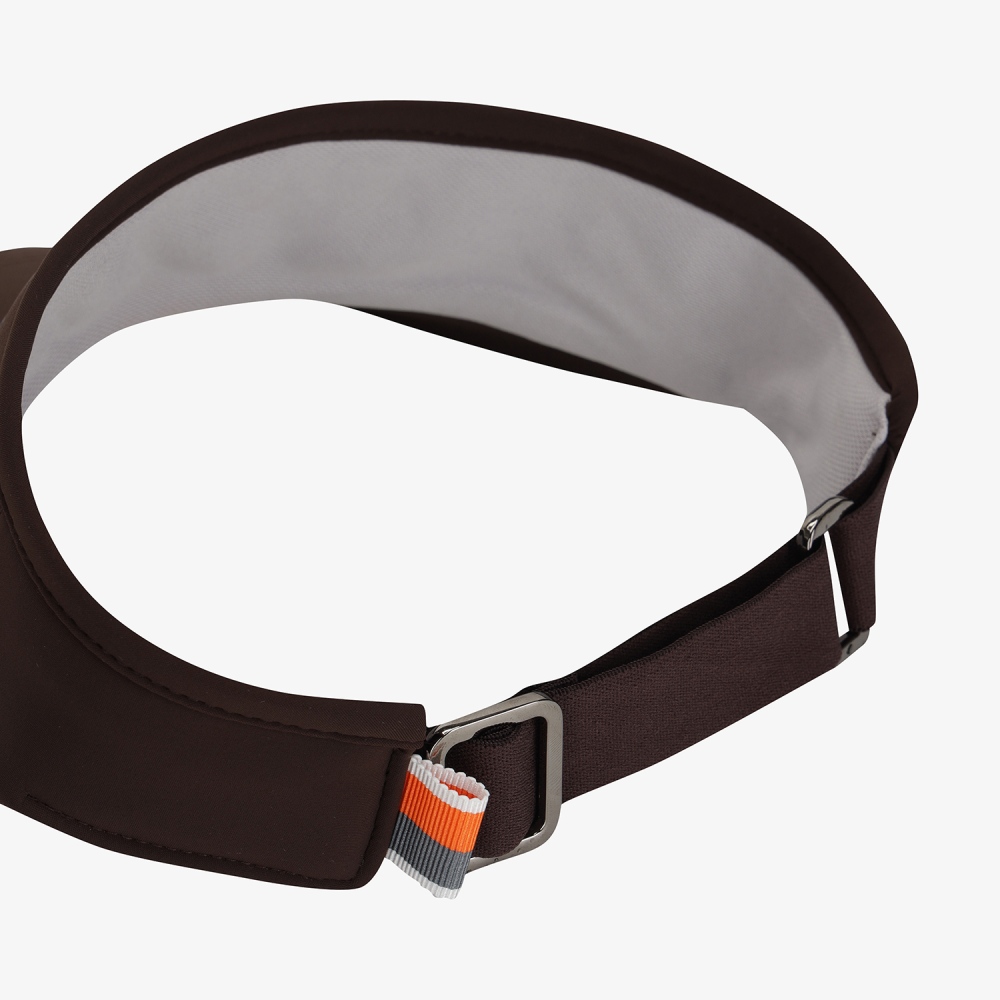 사우스케이프 여성 SOUTHCAPE 레터링 바이저_레드 브라운