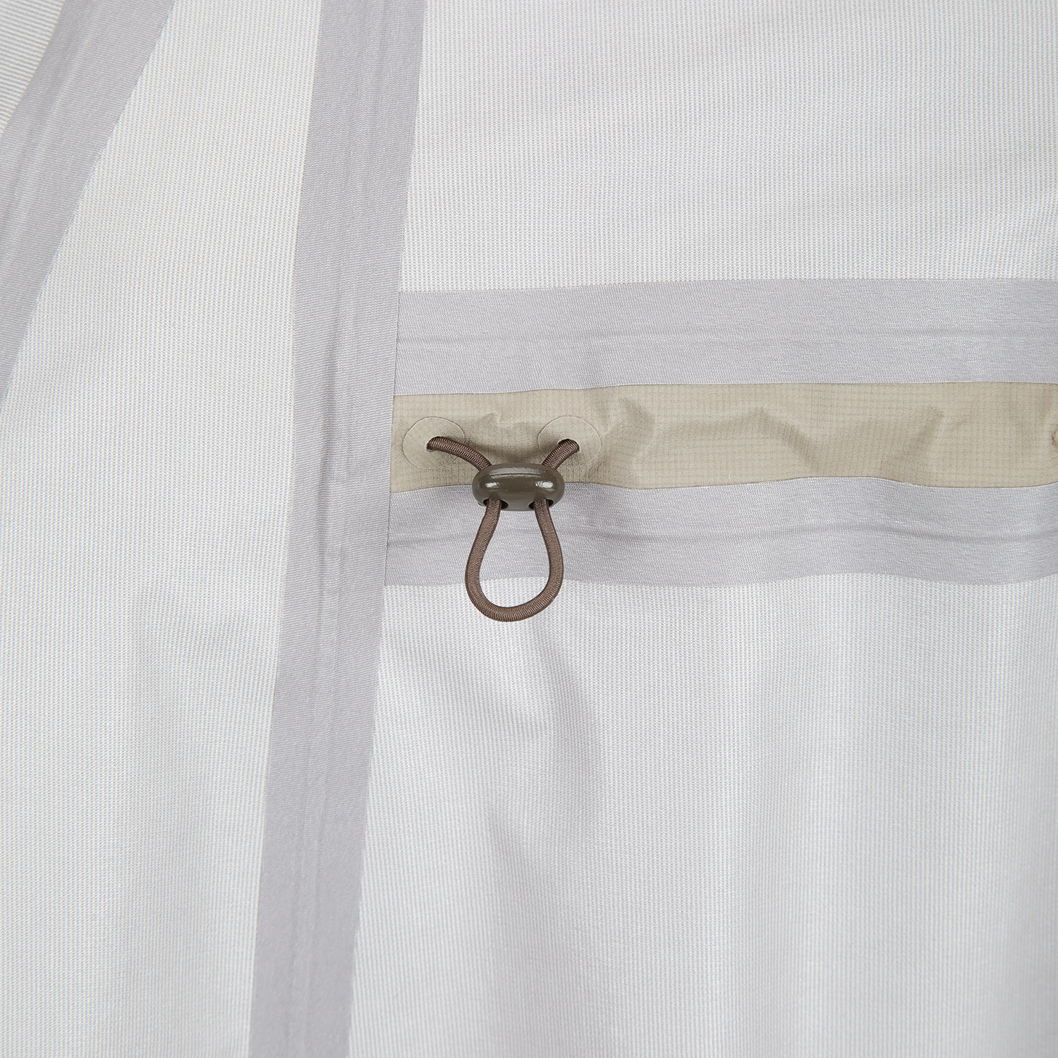 사우스케이프 여성 카라 롱 레인 자켓_세피아
