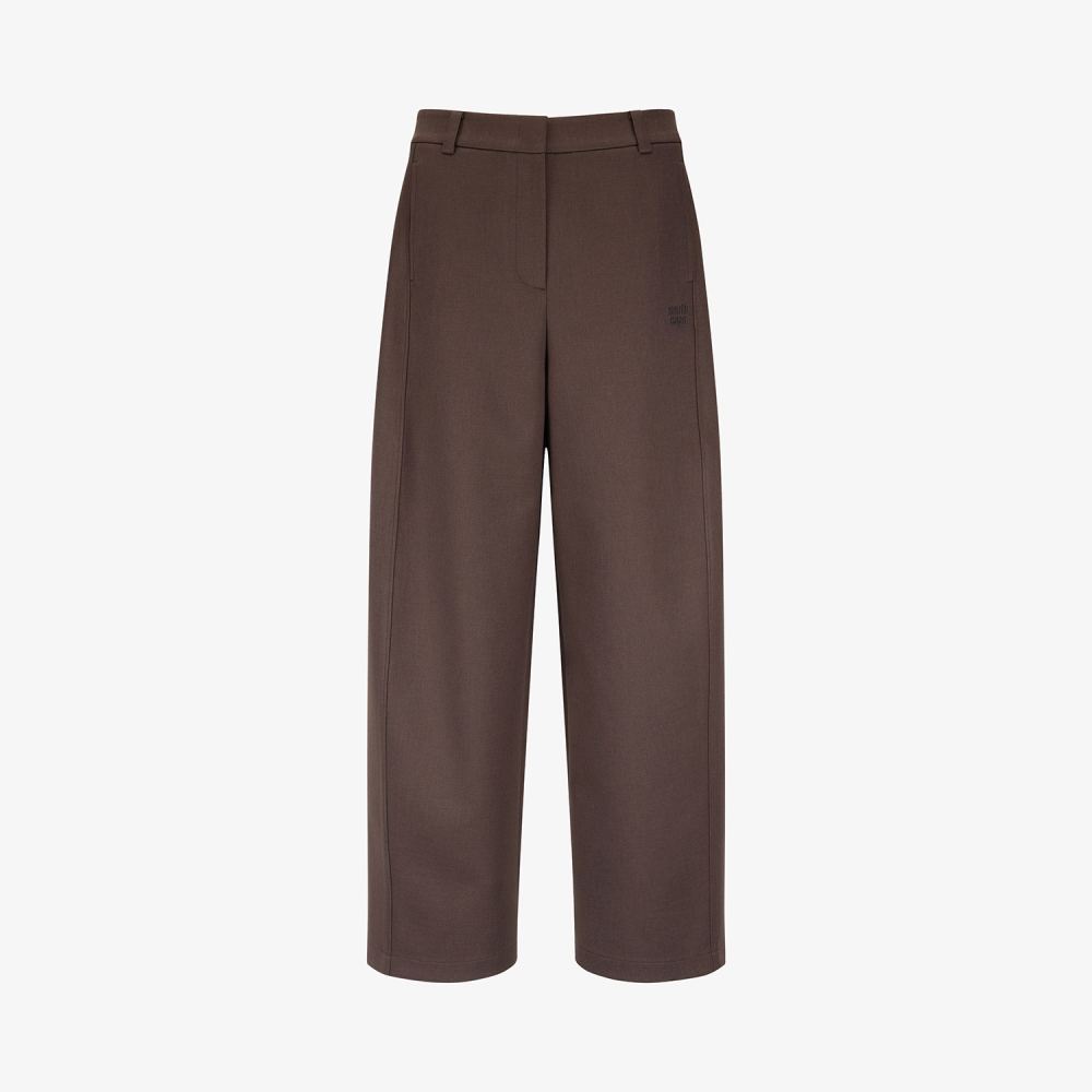 사우스케이프 여성 벌룬핏 팬츠_브라운