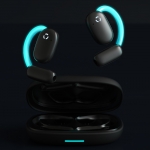 엠지텍 오로라에어 오픈형 이어폰 골전도 대체 무선 블루투스 LED 라이트 이어폰