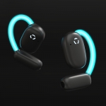 엠지텍 오로라에어 오픈형 이어폰 골전도 대체 무선 블루투스 LED 라이트 이어폰