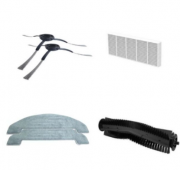 엠지텍 트윈보스 S10 Ultra 전용 소모품 세트 (사이드브러쉬2+물걸레2+메인브러쉬+헤파필터)