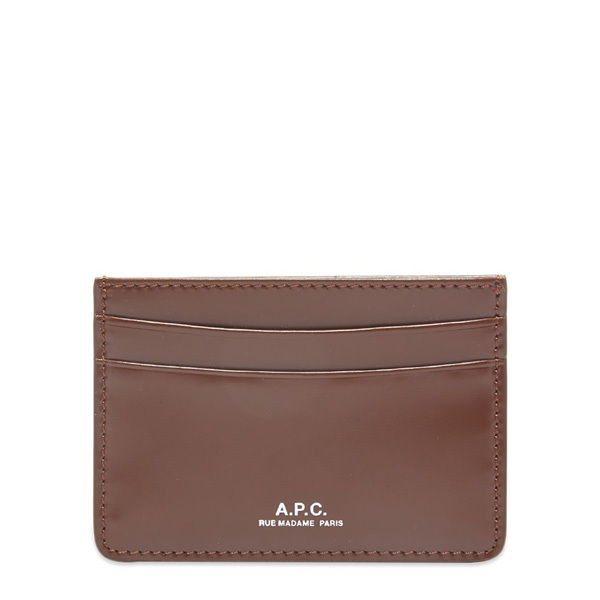 A.P.C. 아페쎄 안드레 카드 지갑 TABAC PXBRS-H63028