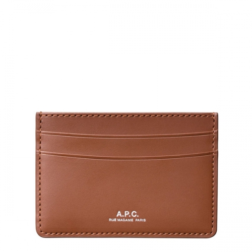 A.P.C. 아페쎄 안드레 카드 지갑 Brown PXAWV-H63028