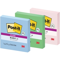 포스트잇 강한점착용 그리너 노트 SSN 654 RC