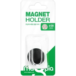 초강력 메탈 원형 자석홀더 대형 30mm X 9T (1개입) MNPH-30