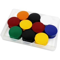 칼라 원형 자석홀더 대 20개입 (32mm) MFMH-32-20