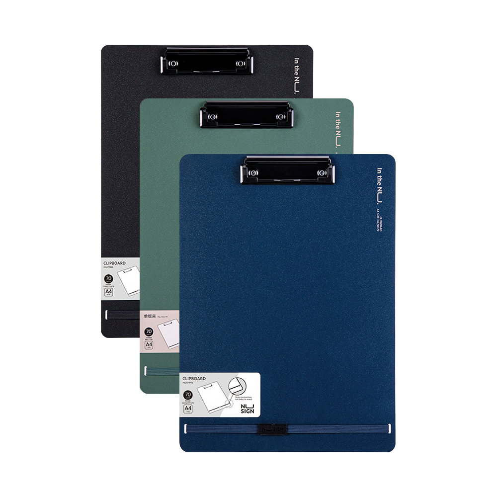 A4 누사인 고정스트랩 클립보드 NS179