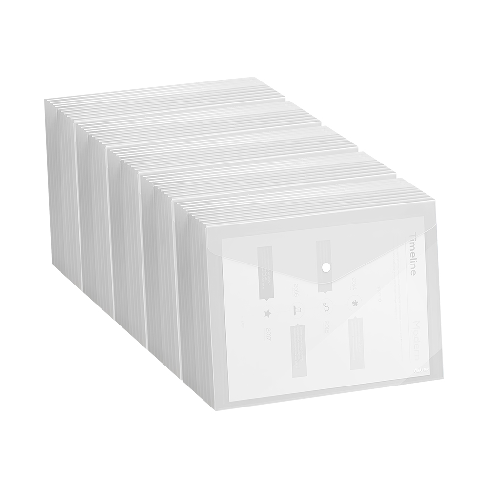 A4 똑딱이 봉투 파일 (50개입) PP302-T50