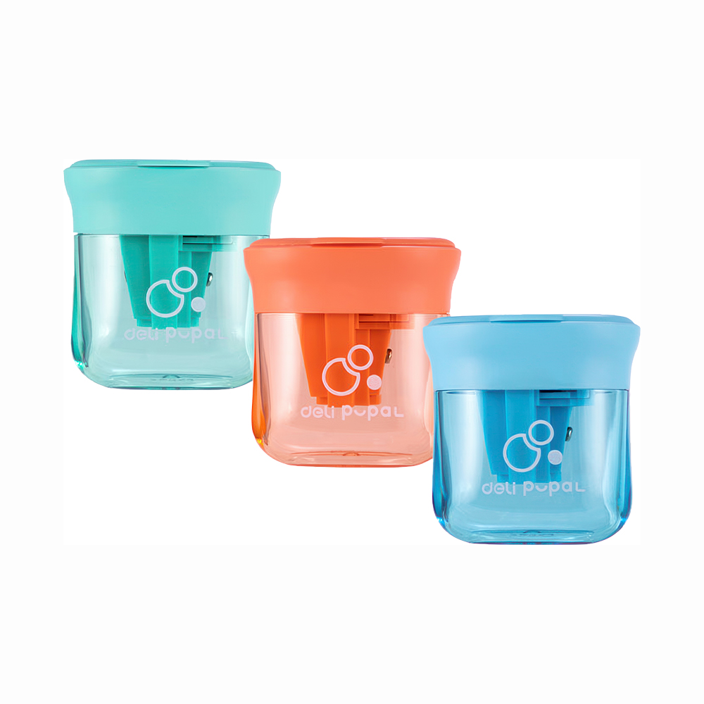 튜브형 캡식 휴대용 미니 3홀 연필깎이 VB156