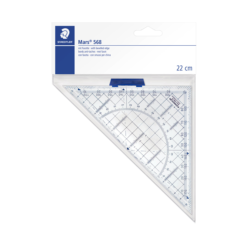마스 기하삼각자 (22cm) 568 35