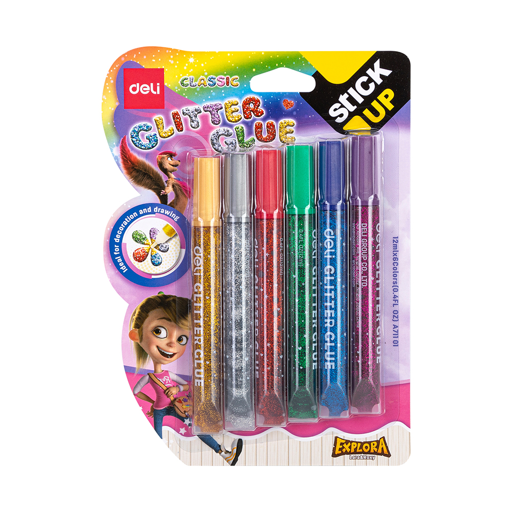 6색 반짝이풀(비비드) EA71101