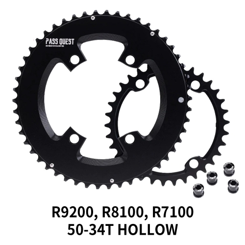 패스 퀘스트 시마노 3세대 (R9200, R8100, R7100) 110 BCD 체인링 2장 세트