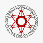 체이서 경량 디스크 로터 140, 160mm (락링 미포함)