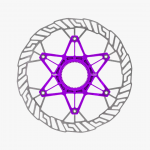 체이서 경량 디스크 로터 140, 160mm (락링 미포함)