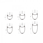 에잇린 AETHER 에테르 휠셋 (3/4/5/6 시리즈, 약 980~1,110g, 8LIEN)