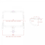 [선주문] 아비안 파루스 2 일체형 경량 카본 핸들바