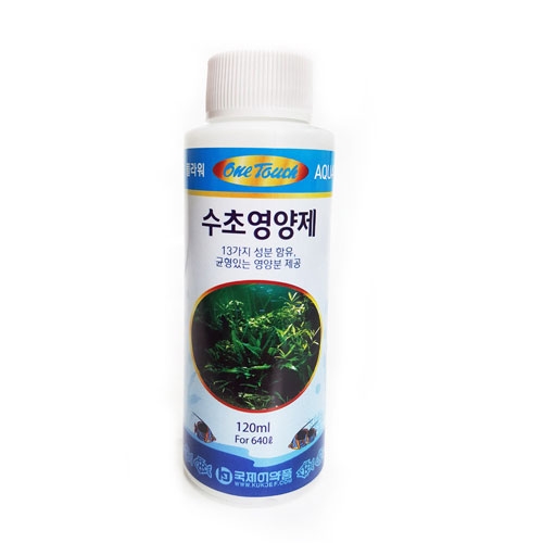 원터치 수초영양제 120ml 1개