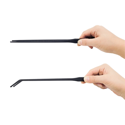물멍 수초 핀셋 27cm 블랙 스테인리스