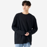 길단 18수 긴팔 라운드 티셔츠(USA핏) GDAT-2400