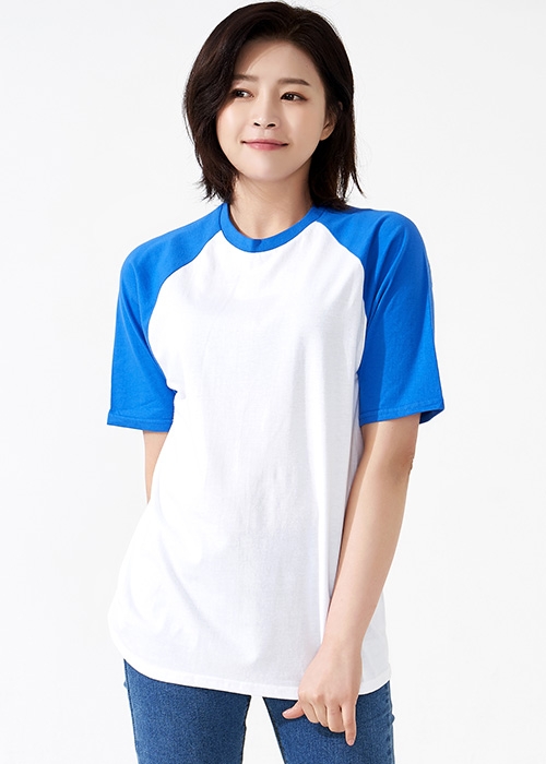 길단 24수 반팔 래글런 티셔츠(ASIAN핏) GDBT-76500
