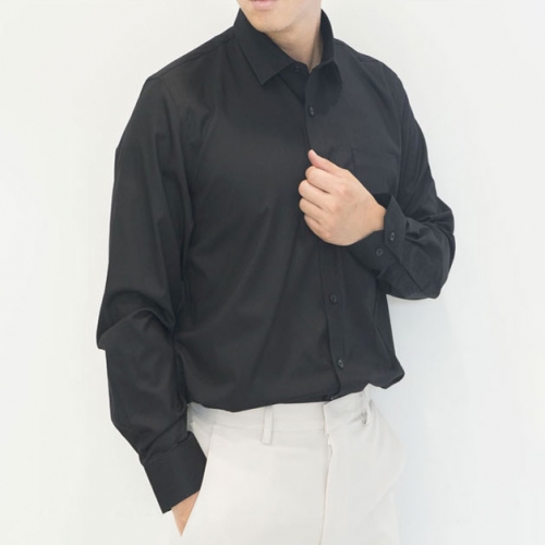 구김없는 천연뱀부원단 냉감 스판 와이셔츠 RF-1180