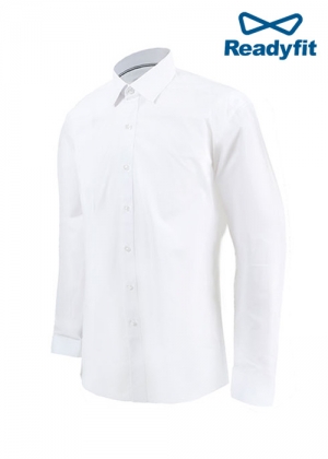 나노텍스 워터프루프 화이트 긴팔 와이셔츠 RF-1191