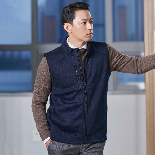 윌비 겨울 조끼 카치온 집업 베스트 WBVE-805