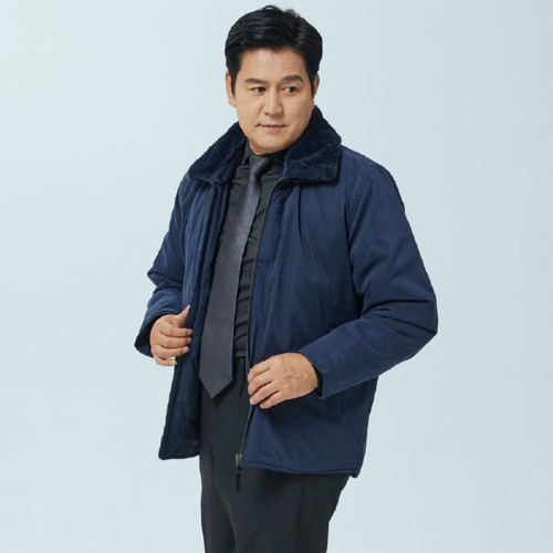 겨울 작업복 탈부착 퍼카라 겨울 근무복 점퍼 AWJK-992