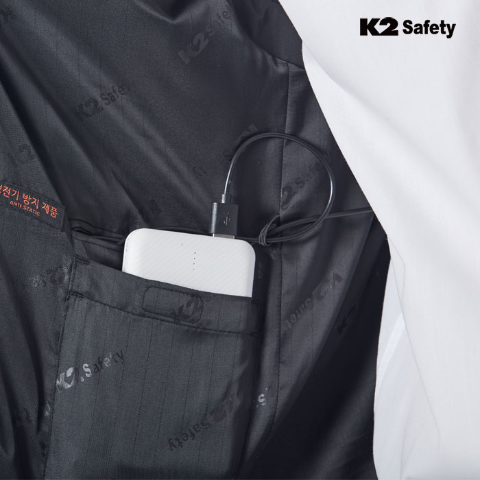 K2 Safety 슬림 히트 발열 베스트 작업 조끼 K2VT-24601