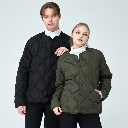 경량 패딩 웰론 누빔 자켓 깔깔이 집업 퀄팅 점퍼 URPJ-003