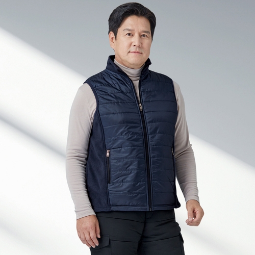 겨울 작업 조끼 폴라폴리스 누빔 패딩 조끼 AWVE-061~063