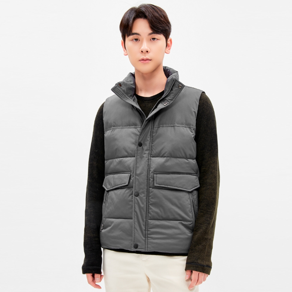 패딩 조끼 투 레이어 웰론 겨울 조끼 LDVE-080