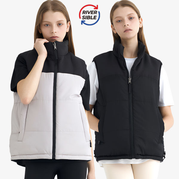 겨울 듀스포 리버시블 패딩조끼 베스트 DWVT-680