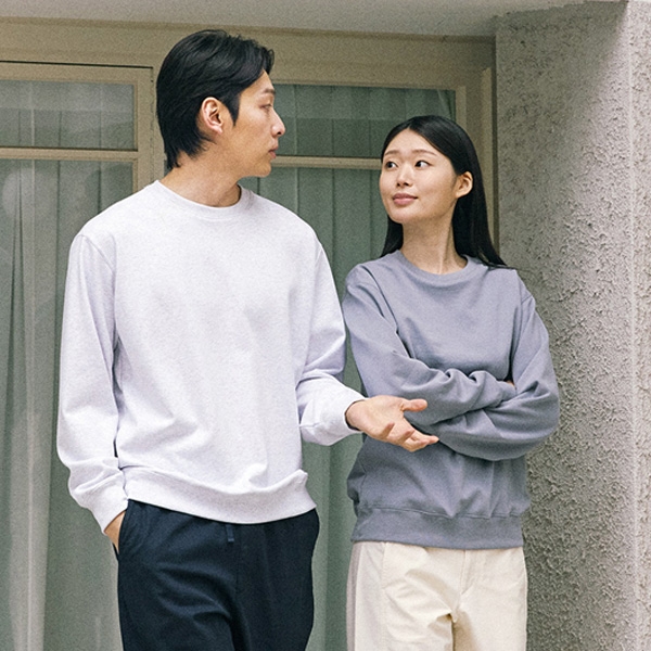 슈퍼 테리 맨투맨 티셔츠 단체티 LDSW-041