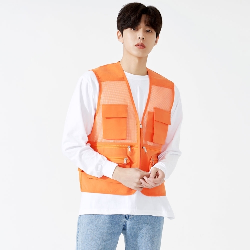 망사조끼 작업조끼 단체조끼 제작 GPVE-20