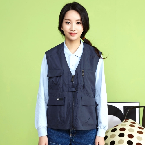 단체 조끼 퍼시픽 브이넥 작업 조끼 GPVE-026