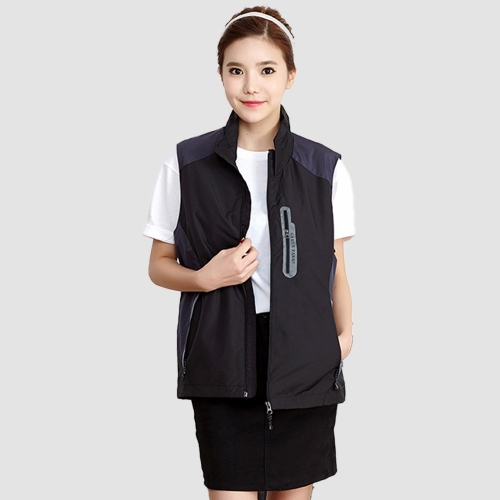 메인 포켓 배색 센트럴 조끼 단체조끼 행사조끼 SHVE-522