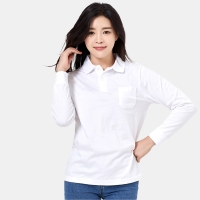 순면 30수 폴로 포켓 긴팔 카라티 (반팔가능)