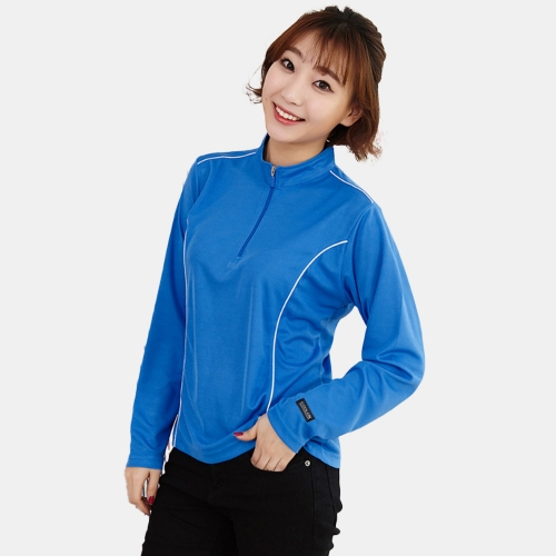 에어로쿨 여자 등산복 긴팔 티셔츠 (반팔 가능) URT-095