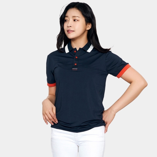 스판덱스 멀티라인 반팔 티셔츠 S-97(긴팔 가능)